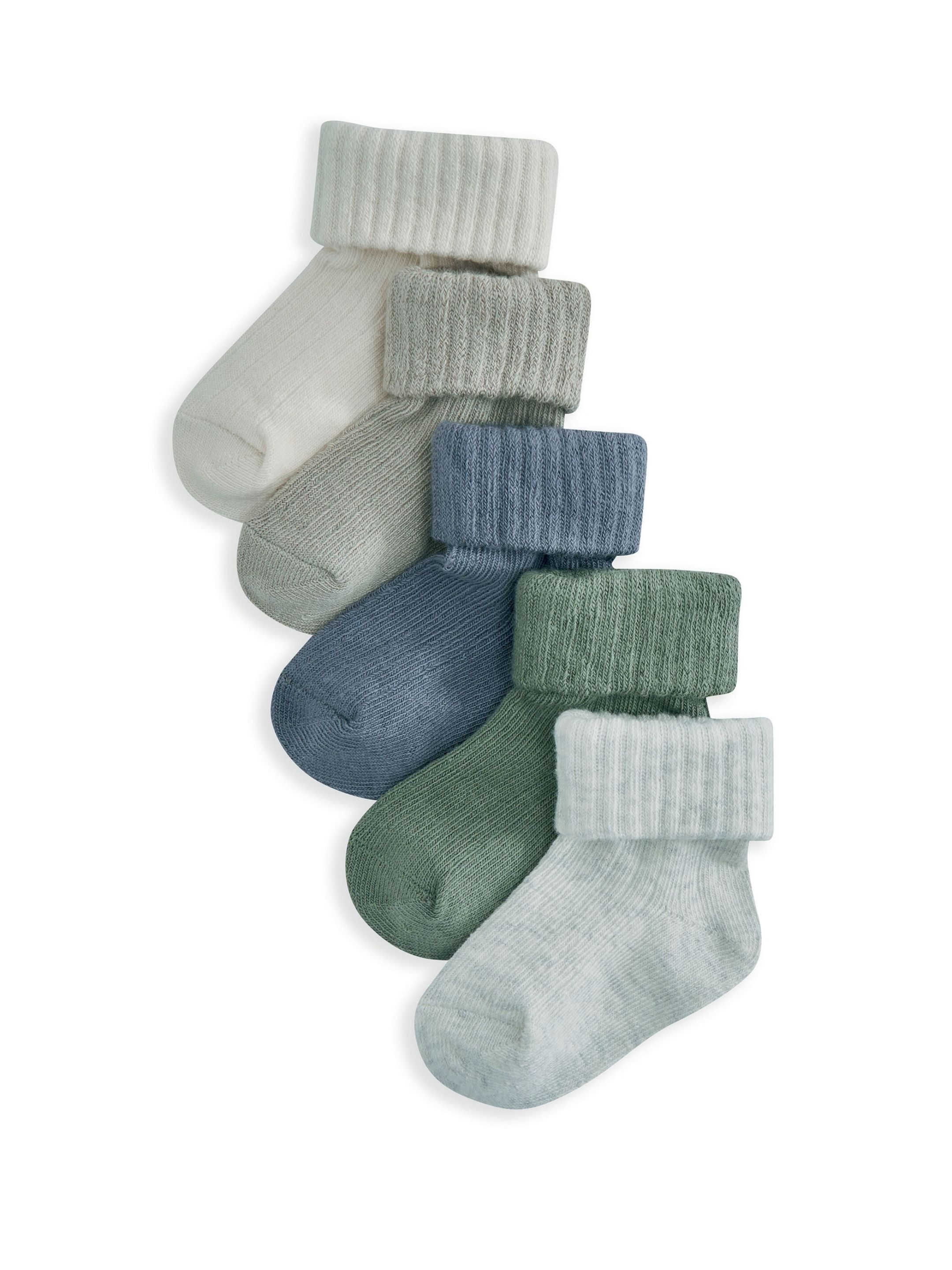 2-Piece Knit Set Baby Gift Set with Socks & Bear Comforter image number 6